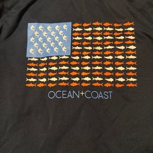 Ocean coast hoodie blue perfect condition